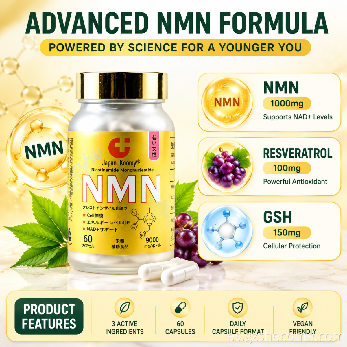 NMN Capsules 9000mg8